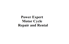 Power Expert Motor Cycle Repair and Rental